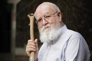 El filósofo de la ciencia Daniel C. Dennett durante una visita a Cataunya