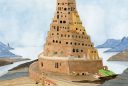 Ilustración: Torre de Babel. El quorum sensing es el mecanismo de comunicación de las bacterias.