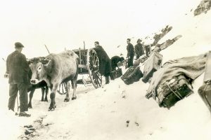 El éxodo de miles de exiliados republicanos durante el invierno en 1939