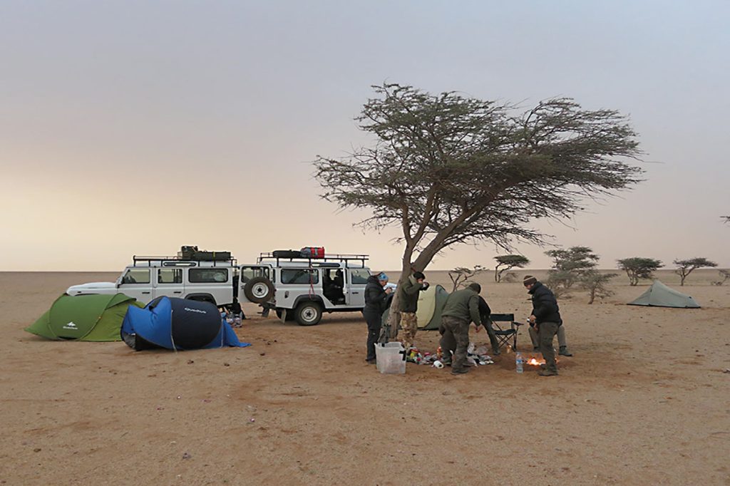 Campamento sahariano