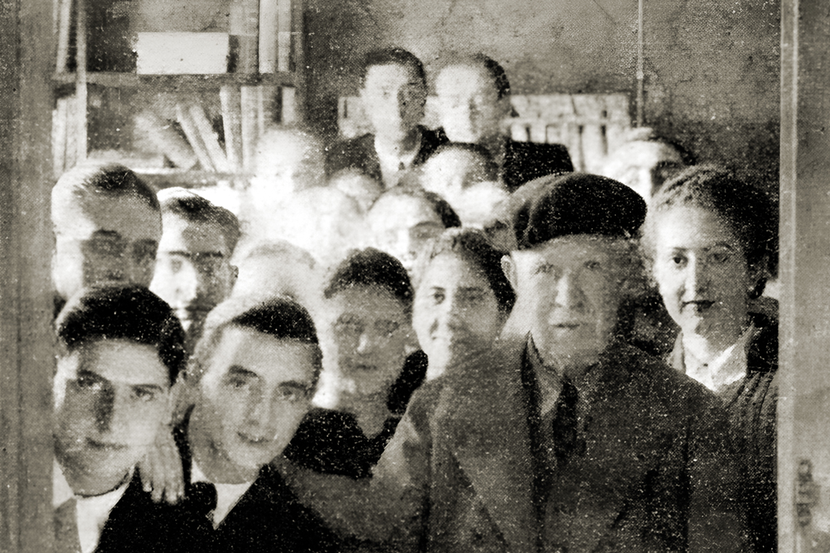 Carlos Pau Español amb alumnes de Cuatrecases